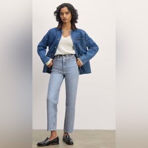 Everlane Way High Jean 25 regular Light Wash